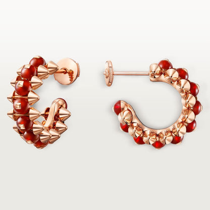 [Amore Jewels]CLASH 7.9MM AGATE CHALCEDONY EARRINGS