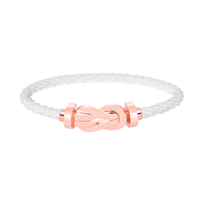 [Amore Jewels]CHANCE LARGE 8 FIGURE BUCKLE NO DIAMOND BRACELET ROSE GOLD