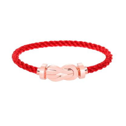 [Amore Jewels]CHANCE LARGE 8 FIGURE BUCKLE NO DIAMOND BRACELET ROSE GOLD