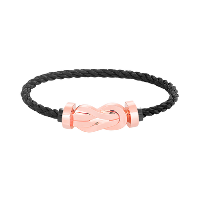 [Amore Jewels]CHANCE LARGE 8 FIGURE BUCKLE NO DIAMOND BRACELET ROSE GOLD