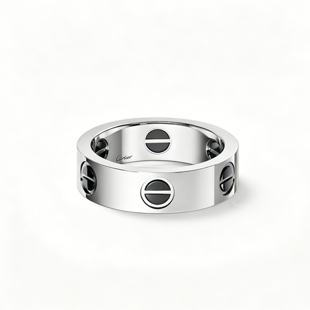 [Amore Jewels]LOVE RING 5.5MM NO DIAMONDS  CERAMIC
