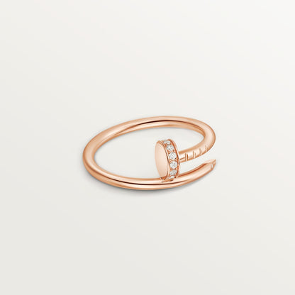 [Amore Jewels]JUSTE 1.8MM HALF DIAMOND RING