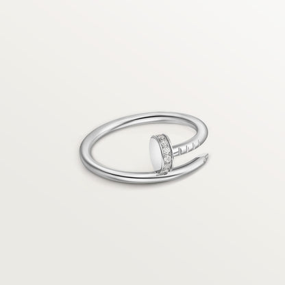 [Amore Jewels]JUSTE 1.8MM HALF DIAMOND RING