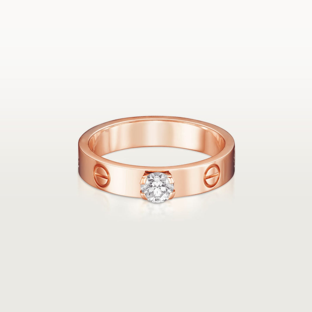 [Amore Jewels]LOVE RING 3.6MM 1 BIG DIAMOND