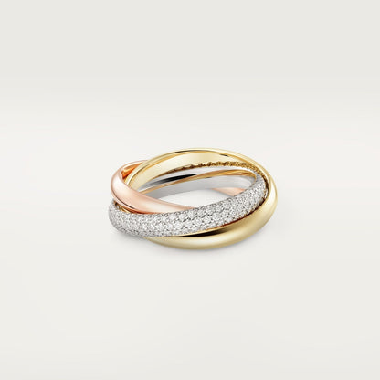 [Amore Jewels]TRINITY 3.2MM RING COLLECTION