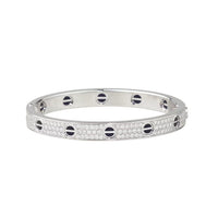 [Amore Jewels]LOVE BRACELET 6.1MM DIAMOND-PAVED CERAMIC