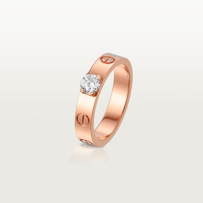 [Amore Jewels]LOVE RING 3.6MM 1 BIG DIAMOND