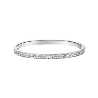 [Amore Jewels]LOVE BRACELET 3.65MM DIAMOND-PAVED