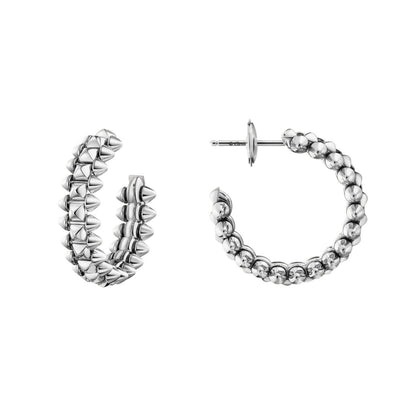 [Amore Jewels]CLASH SMALL HOOP EARRINGS