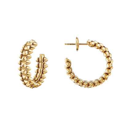 [Amore Jewels]CLASH SMALL HOOP EARRINGS