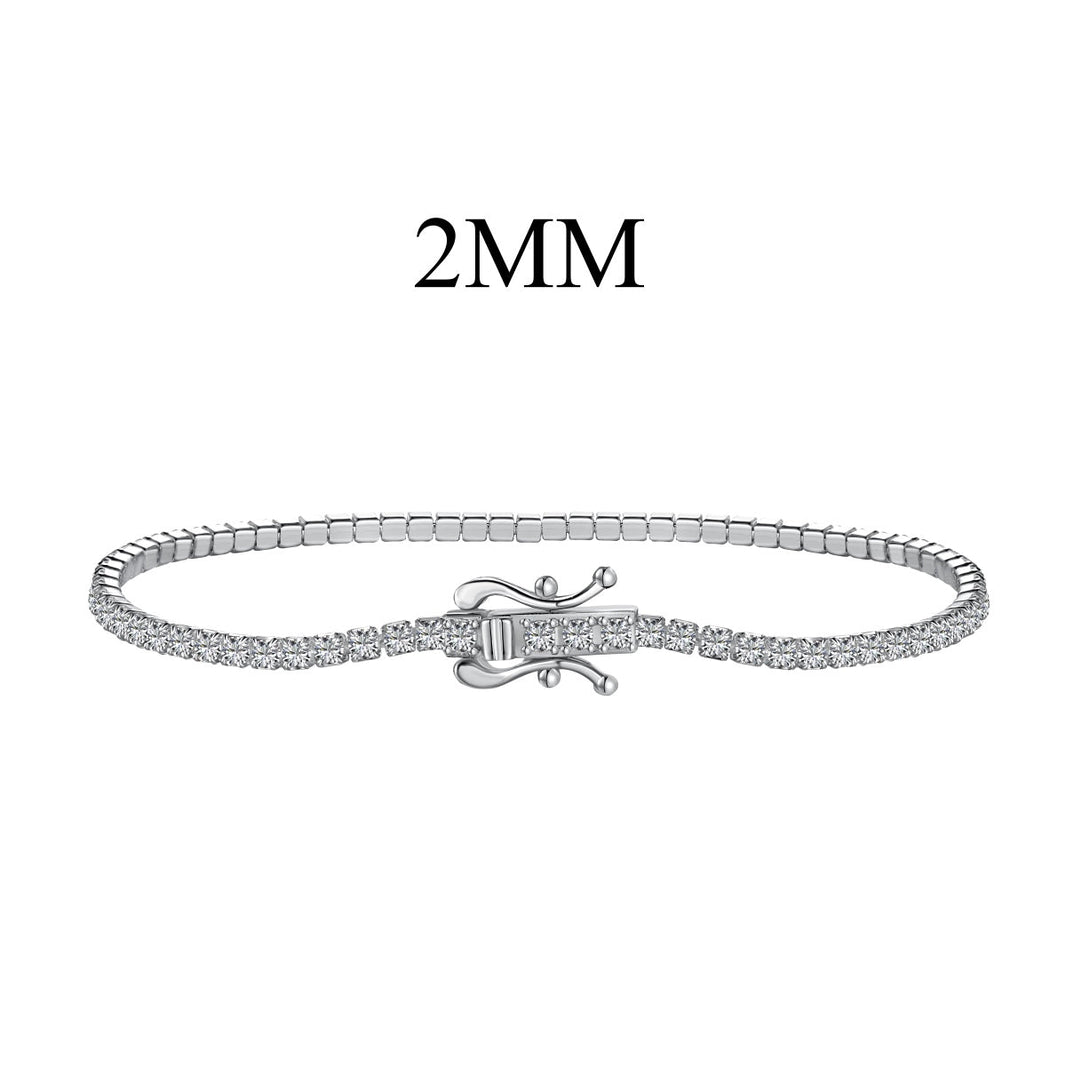 [Amore Jewels]Radiant Colorful Round Cut Party Bracelet