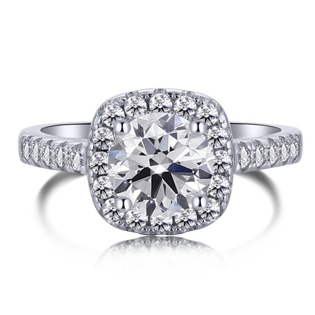 [Amore Jewels]Dazzling Resplendent Round Cut Wedding Ring