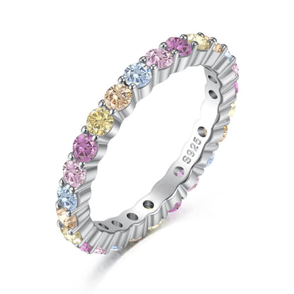 [Amore Jewels]Dazzling Resplendent Round Cut Party Ring
