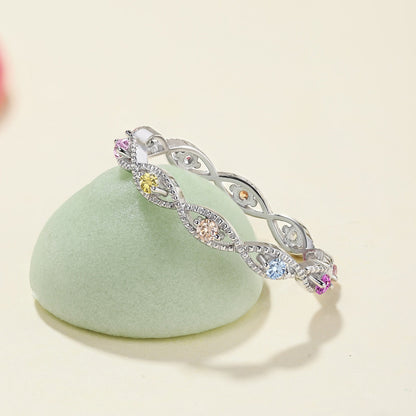 [Amore Jewels]Elegant Energetic Round Cut Daily Ring