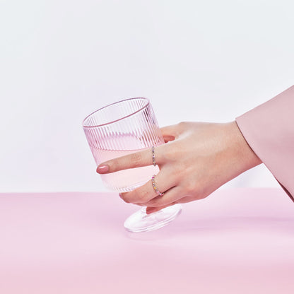 [Amore Jewels]Elegant Energetic Round Cut Daily Ring