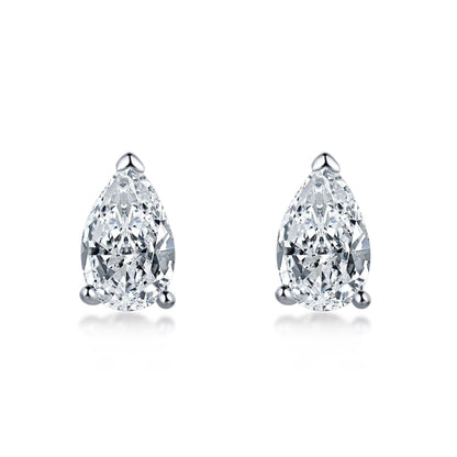 [Amore Jewels]Ornate Water Drop Shape Earrings