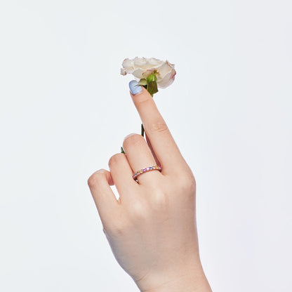 [Amore Jewels]Dazzling Resplendent Round Cut Party Ring