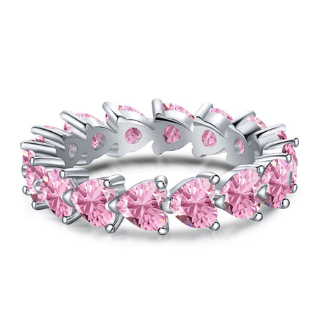 [Amore Jewels]0.25 Carat Radiant Romance Heart Cut Lover Ring