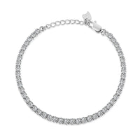 [Amore Jewels]Sparkling Round Cut Daily Bracelet