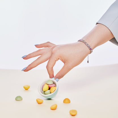 [Amore Jewels]Dazzling Unique Multi Shape Daily Bracelet