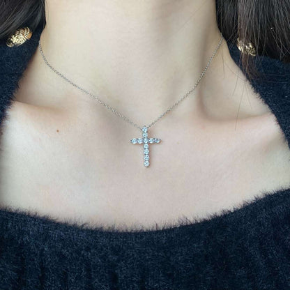 [Amore Jewels]Unique Cross Shape Necklace