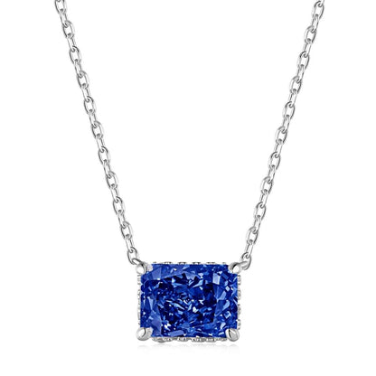 [Amore Jewels]Luxurious Square Shape Colorful Necalack