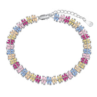 [Amore Jewels]Sparkling Exquisite Multi Cut Party Bracelet