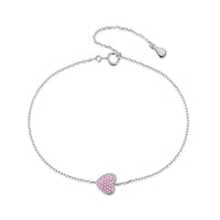 [Amore Jewels]Heart-Shaped Gentle and Versatile Bracelet