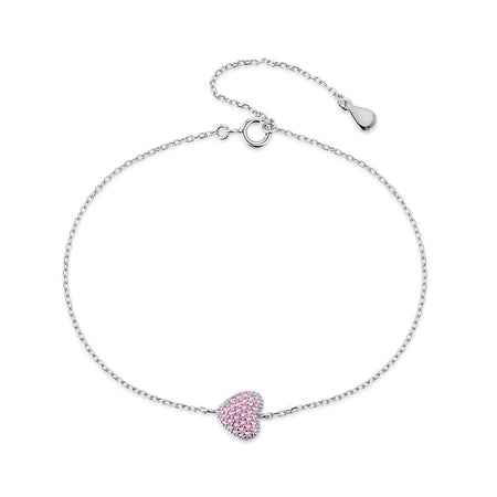 [Amore Jewels]Heart-Shaped Gentle and Versatile Bracelet