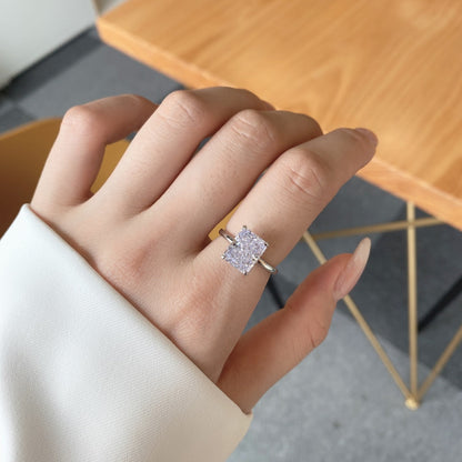 [Amore Jewels]4.0 Carat Ornate Enchanting Radiand Cut Banquet Ring