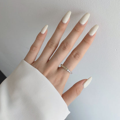 [Amore Jewels]Sparkling Round Cut Tennis Ring