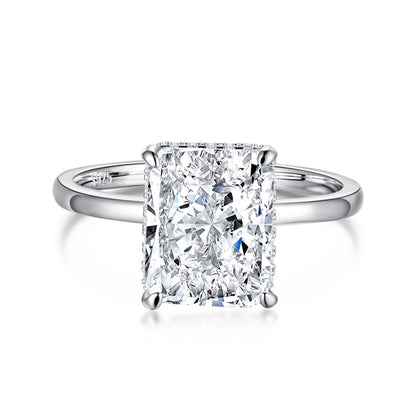 [Amore Jewels]4.0 Carat Ornate Enchanting Radiand Cut Banquet Ring