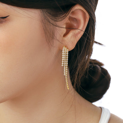 [Amore Jewels]Luxurious Dainty Banquet Earrings