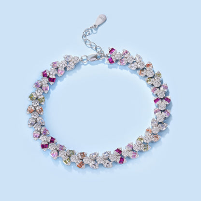 [Amore Jewels]Dainty Exquisite Flower Shape Daily Bracelet