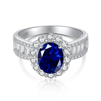 [Amore Jewels]1.5 Carat Dazzling Charming Oval Cut Banquet Ring