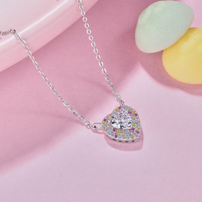 [Amore Jewels]Exquisite Heart Shape Necklace