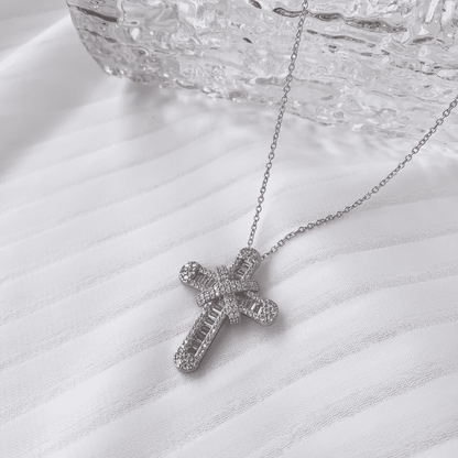 [Amore Jewels]Gypsophila With Dimonds Necklace