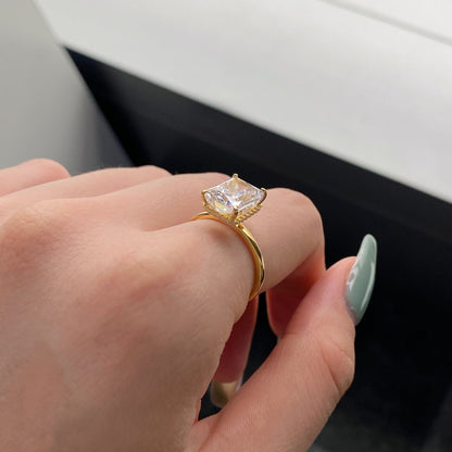 [Amore Jewels]4.0 Carat Ornate Enchanting Radiand Cut Banquet Ring