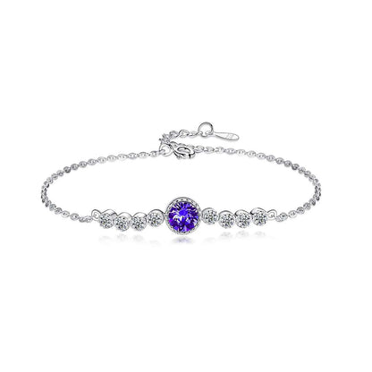 [Amore Jewels]Luxurious Heart Of The Ocean Bracelet