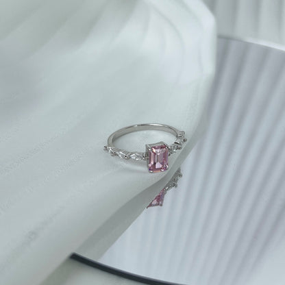 [Amore Jewels]1.0 Carat Dainty Resplendent Radiant Cut Daily Ring