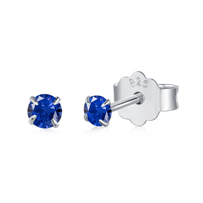[Amore Jewels]Delicate Solitaire Earrings