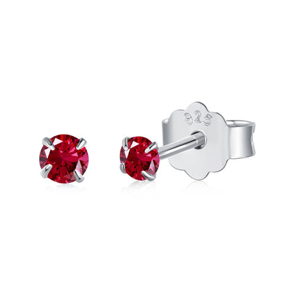 [Amore Jewels]Delicate Solitaire Earrings