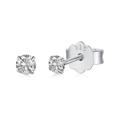 [Amore Jewels]Delicate Solitaire Earrings