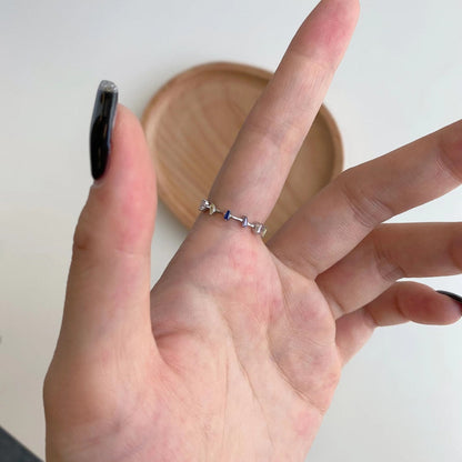 [Amore Jewels]Unique Trapezoid Cut Daily Ring