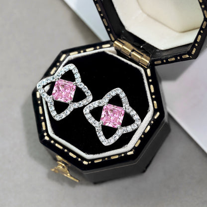[Amore Jewels]Elegant Star Shape Princess Cut Daily Earrings