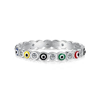 [Amore Jewels]Sparkling Vibrant Round Shape Daily Ring
