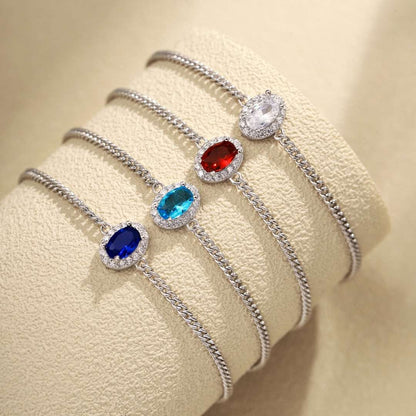 [LEGEND]Exquisite Oval Shape Bracelet