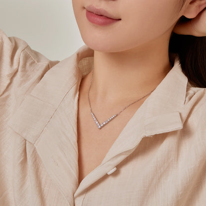 [Amore Jewels]Ornate Round Cut Necklace