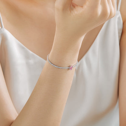 [Amore Jewels]0.75 Carat Exquisite Oval Cut Daily Bracelet