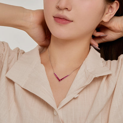 [Amore Jewels]Ornate Round Cut Necklace